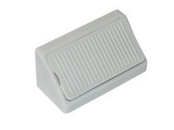 Úhelník spojovací plastový dvojitý 42mm Světle šedá